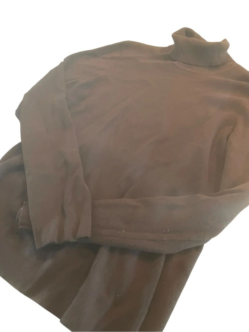 Chico's Dark Brown Turtleneck Sweater